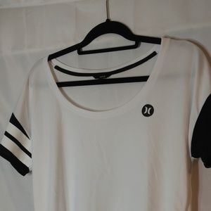 Hurley boatneck top